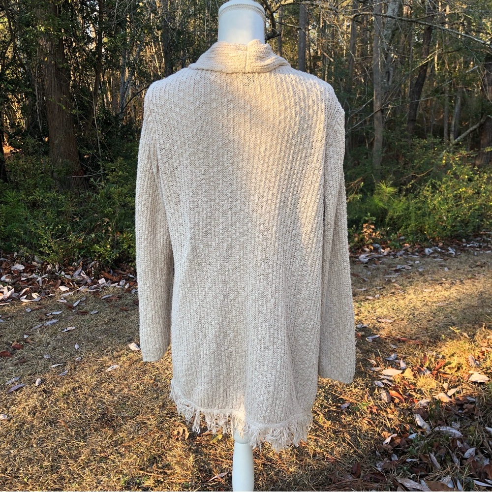 Style & Co Cotton Cardigan sz L - Picture 2 of 6